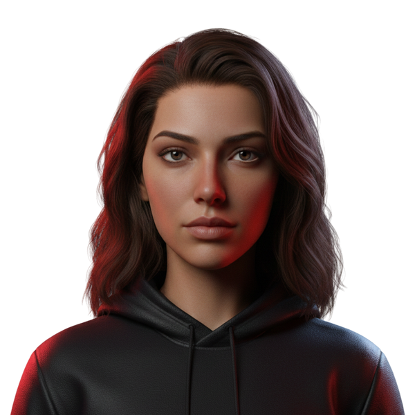 Portré illusztráció